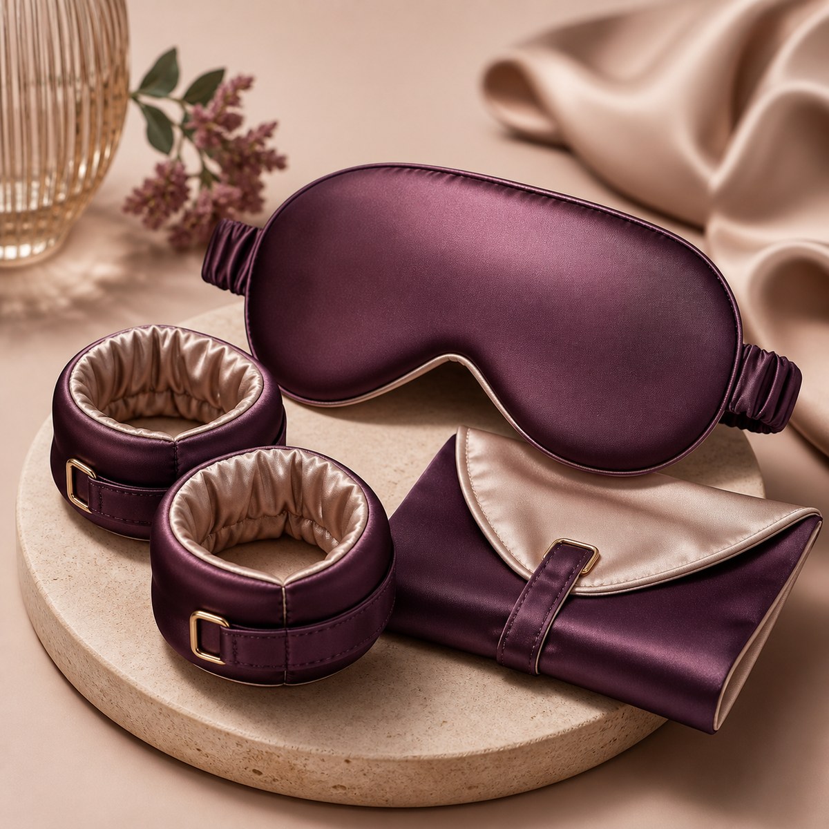 Satin Trust Adjustable Set